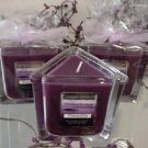Tranquility Aromatherapy Scented Triangle Glass Jar Candle  7 Oz.