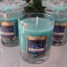 Relaxation Aromatherapy Scented Glass Tumbler Wax Jar Candle 7.5 Oz.