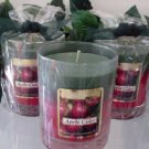 Apple Cider Scented Glass Tumbler Wax Jar Candle 7.5 Oz.