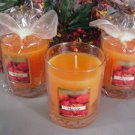 Mango Scented Glass Tumbler Wax Jar Candle 7.5 Oz.
