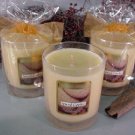 Spiced Cookie Scented Glass Tumbler Wax Jar Candle 7.5 Oz.