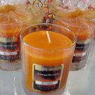 Serenity Scented Glass Tumbler Wax Jar Candle 7.5 Oz.