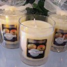 Golden Delicious Apple Scented Glass Tumbler Wax Jar Candle 7.5 Oz.