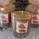 Gingerbread Scented Glass Tumbler Wax Jar Candle 7.5 Oz.