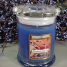Blueberry Muffin Scented 8 oz Status Rock Jar Wax Candle