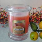 Orange Vanilla Scented 8 oz Status Rock Jar Wax Candle