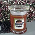 Cafe Mocha Scented 8 oz Status Rock Jar Wax Candle