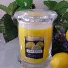 Fresh Lemon Scented 8 oz Status Rock Jar Wax Candle