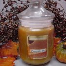 Pumpkin Pie Scented Apothecary Glass Jar Wax Candle 9.5 Oz.