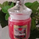 Fresh Floral Scented Apothecary Glass Jar Wax Candle 9.5 Oz.