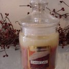 Carrot Cake Scented Apothecary Glass Jar Wax Candle 9.5 Oz.