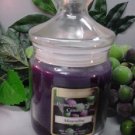 Muscadine Scented Apothecary Glass Jar Wax Candle 9.5 Oz.