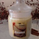 Spiced Cookie Scented Apothecary Glass Jar Wax Candle 9.5 Oz.