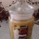 Spiced Pear Scented Apothecary Glass Jar Wax Candle 9.5 Oz.