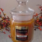 Serenity Aromatherapy Apothecary Glass Jar Wax Candle 9.5 Oz.