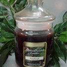 Patchouli Scented Apothecary Glass Jar Wax Candle 9.5 Oz.