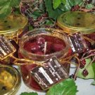 Mulberry Scented Gel Wax Candle in Preserve Jar 10 Oz.