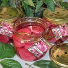 Plumeria Scented Gel Wax Candle in Preserve Jar 10 Oz.