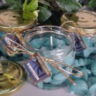 Relaxation Aromatherapy Scented Gel Wax Candle in Preserve Jar 10 Oz.