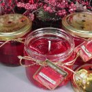 Cinnamon Cider Scented Gel Wax Candle in Preserve Jar 10 Oz.