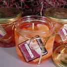 Carrot Cake Scented Gel Wax Candle in Preserve Jar 10 Oz.
