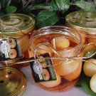 Golden Delicious Apple Scented Gel Wax Candle in Preserve Jar 10 Oz.