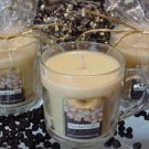 Hazelnut Coffee Scented Candle in Glass Coffee Mug 10 Oz