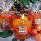 Orange Slice Vanilla Scented Tumbler Gel Candle 11oz