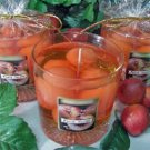 Peach Nectar Scented Tumbler Gel Candle 11oz