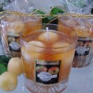 Golden Delicious Apple Scented Tumbler Gel Candle 11oz