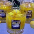 Fresh Lemon Scented Tumbler Gel Candle 11oz