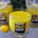 Fresh Lemon Scented Tumbler Wax Candle 11oz