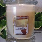 Vanilla Scented 13 oz Status Rock Jar Wax Candle