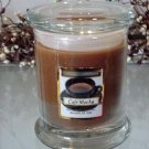 Cafe Mocha Scented 13 oz Status Rock Jar Wax Candle
