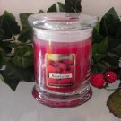 Raspberry Scented 13 oz Status Rock Jar Wax Candle