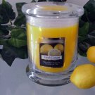 Fresh Lemon Scented 13 oz Status Rock Jar Wax Candle