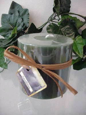 Soothing Aromatherapy Scented Round Pillar Candle 13 Oz.