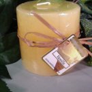 Vanilla Scented Round Pillar Candle 13 Oz.