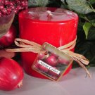 Apple Cider Scented Round Pillar Candle 13 Oz.