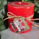 Fresh Floral Scented Round Pillar Candle 13 Oz.