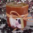 Fresh Brewed Coffee Scented Round Pillar Candle 13 Oz.