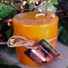 Serenity Aromatherapy Scented Round Pillar Candle 13 Oz.