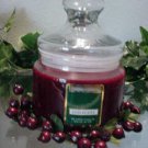 Mulberry Scented Apothecary Glass Jar Wax Candle 16 Oz.