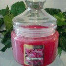 Plumeria Scented Apothecary Glass Jar Wax Candle 16 Oz.