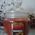 Pumpkin Spice Scented Apothecary Glass Jar Wax Candle 16 Oz.