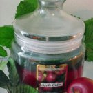 Apple Cider Scented Apothecary Glass Jar Wax Candle 16 Oz.