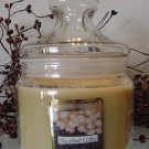 Hazelnut Coffee Scented Wax Candle in Apothecary Glass Jar 16 Oz.