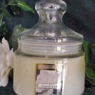 Gardenia Scented Apothecary Glass Jar Wax Candle 16 Oz.