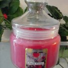 Fresh Floral Scented Apothecary Glass Jar Wax Candle 16 Oz.