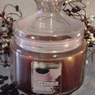 Fresh Brewed Coffee Scented Wax Candle in Apothecary Glass Jar 16 Oz.